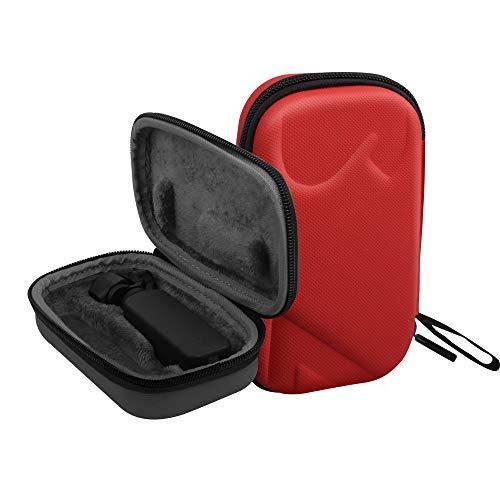 Portable Carry Case Bag for OSMO Pocket,Protective Box Handbag for DJI OSMO Pocket Camera Red