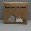 KeaBabies 2-Pack Muslin Crib Sheets for Boys, Girls - 100% Organic Cotton Fitted Baby Crib Mattress Sheet, Soft Breathable Standard Toddler Bed Cover Bedding Set, Neutral, Durable 52x28 (Woodland)