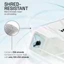REACH Waxed Dental Floss, Unflavored, Plaque Remover for Teeth, Shred Resistant, Floss Slides Smoothly, Easy to Use, Waxed, Deep Cleaning Teeth, Oral Care, PFAS Free, for Adults & Kids, 6 Pack, 55 yd