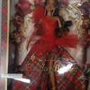 Barbie Signature 2024 Holiday Doll with Light Brown Hair in Plaid Gown, Collectible Toy in Displayable Packaging
