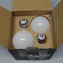 TORCHSTAR Dusk to Dawn Light Bulbs Outdoor, Sensor A19 LED Light Bulb, Auto on/Off Photocell Automatic for Outdoor Lighting, UL FCC DOE, 5000K, Pack of 4