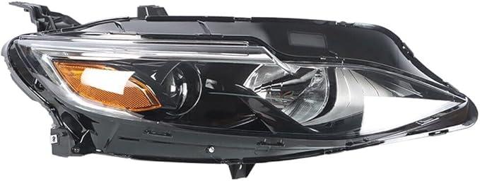 Front Right Passenger Side Chrome Housing Clear Lens Headlight for Chevy for Malibu 2019-2020 125-6822