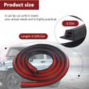 6.56FT Car Cable Wire Hider, Car Windshield Wire Hider, Light bar Wire Hider, with Adhesive Backing (1 PCS)