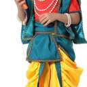 Ezuwail Lord Krishna Costume for Baby Boy Janmashtami, Krishnaleela & Kanha Dress Kids with Dhoti Set (Yellow)