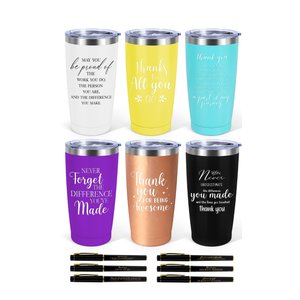 Women, Administrative Professional Day Gifts for Coworkers Employee Boss Lady Manager Nurse Teacher Appreciation, 20oz Tumbler Makeup Bags Pen Team Staffs Inspirational Gift
