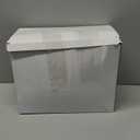 Boao 12 Pcs Plastic Table Cloths 72 x 30 Inch for 6 ft Tables Disposable Plastic Table Cloths with Elastic Fitted Elastic Desk Cover Rectangle Waterproof for Picnic, Camping, Holiday(Red, White)