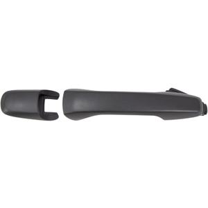 TRQ Exterior Door Handle Black Compatible with 2011-2015 Ford Edge Explorer