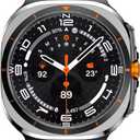 Titanium Band Compatible with Samsung Galaxy Watch Ultra 47mm(2025/2024), Solid Men Replacement Robust Metal Link Wristband