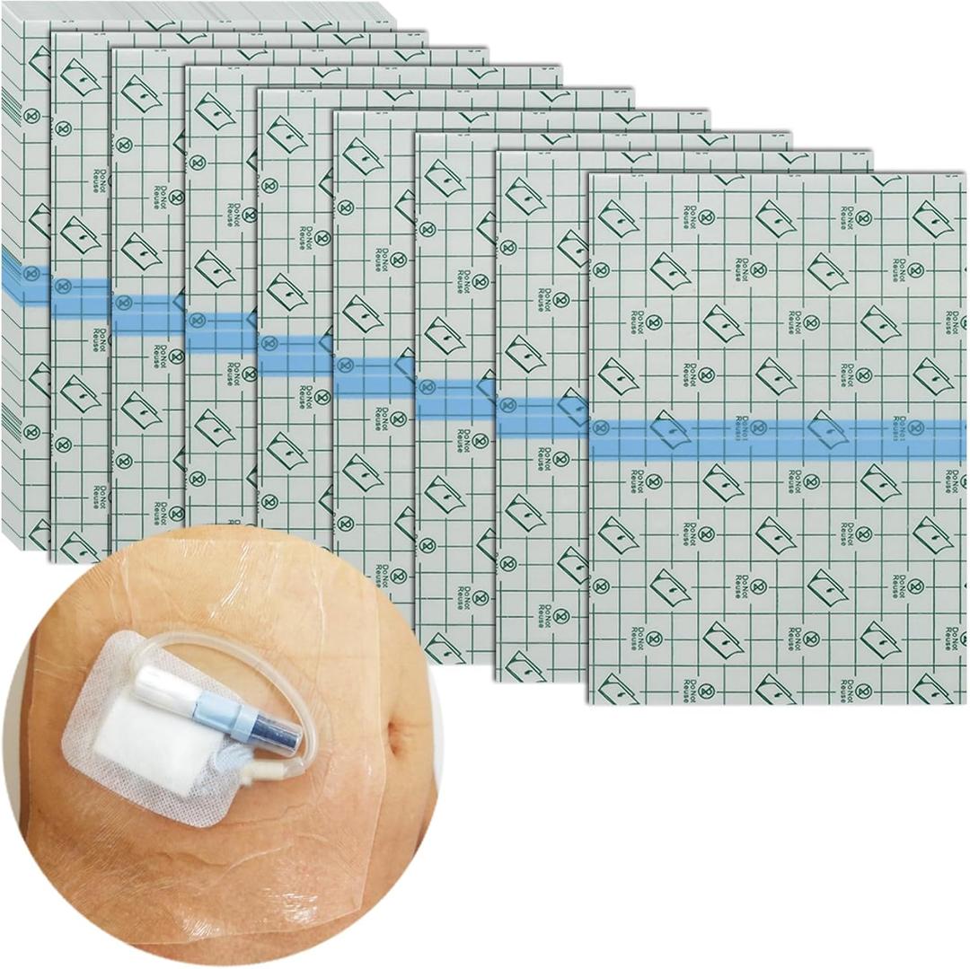 10"x12" Waterproof Dialysis Catheter Shower Cover Chest Port Shield Protector for Central Line G Feeding Tubes Transparent Wound Dressing, Pack of 16 10"x12" Waterproof Dialysis Catheter Shower Cover Chest Port Shield Protector for Central Line G Feeding Tubes Transparent Wound Dressing, Pack of 16