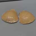 Mearter Ultra Push up Sticky Bra Pads Inserts | Double Sided Adhesive Bra Inserts | Stick on Bra for Sports Bra Swimsuit (Medium, Beige)