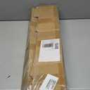 Pair Chrome Steel Heavy Duty Straight Spring Loaded Mud Flap Hanger Bracket Mudflap Holder Set for Semi Trucks 1-1/8" Bolt Spacing 29.5" Length with Reflective Tapes (Bolt Spacing 2-1/2")