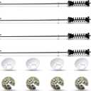Upgraded W10780046 AP5971397 W10110313 Washer Suspension Rod Kit,fit for whirlpool kenmore maytag Commercial Laundry Heavy Washing Machine,Replace 4282747 PS11703289 EAP11703289,4 Washer 