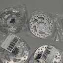 Parts Replacement Fit for Elec Scooter Cycling Disc Brake Rotor 120mm 3 Hole 6 Hole Brake Rotors with Screws Mounting Hole Spacing 33mm/44mm/48mm(3 Hole 26mm)