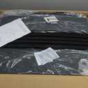 Mid-Century Accent Chair,Modern Linen Fabric Armchair for Living Room,Comfy Upholstered Reading Accent Chairs for Bedroom,Single Sofa Chair with Wood Legs (Dark Grey, 1 Pack)