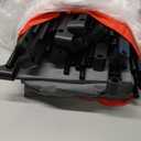 6 Cube Storage Organizer with Shelf Christmas Boxes 11 Inch Toy Storage Bins Closet Organizers Drawers Fabric Dresser for Playroom Books Bedroom Dorm Kitchen (Grey)