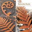 Metal Flowers for Outside,Garden Stakes Decorative,Flower Bed Decor Plant Stakes,Garden Statues Outdoor Clearance,Metal Yard Art Outdoor,Plant Decorations for Pots