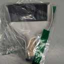 MR.SIGA Mini Dustpan and Brush Set, Portable Cleaning Brush and Dustpan Combo with Bamboo Handle, 1 Set (White)