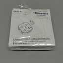 6 Ft Surge Protector Power Strip - 8 Widely Outlets with 4 USB Ports, 3 Side Outlet Extender with 6 Feet Extension Cord, Flat Plug, Wall Mount, Desk USB Charging Station, ETL,White