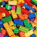 Cutedeer 138 Piece Building Blocks for Kids Toddlers, Classic Big Bricks Set Compatible with All Major Brands, STEM Large Building Toys with Gift Box for All Ages Boys Girls