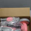 WETIFY Colorful Lighting Baby Balance Bike Toys for 1 Year Old Girl Gifts, 1036 Month Toddler Balance Bike, No Pedal 4 Silence Wheels & Soft Seat First Bike, One Year Old Girl Birthday Gifts