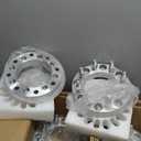 SCITOO 4Pcs 8x180 Wheel Adapters 1.5 inch Wheel Spacer Adapters with 14x1.5 Studs fit for Chevy Silverado 2500 2011-2018 Silverado 2500 HD 2011-2023 Silverado 3500 HD 2011-2023 130mm Hub Bore 8 Lug