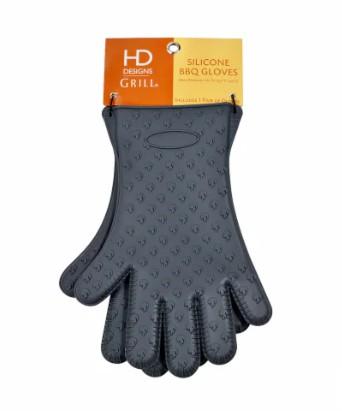 HD Designs Grill® Silicone BBQ Gloves