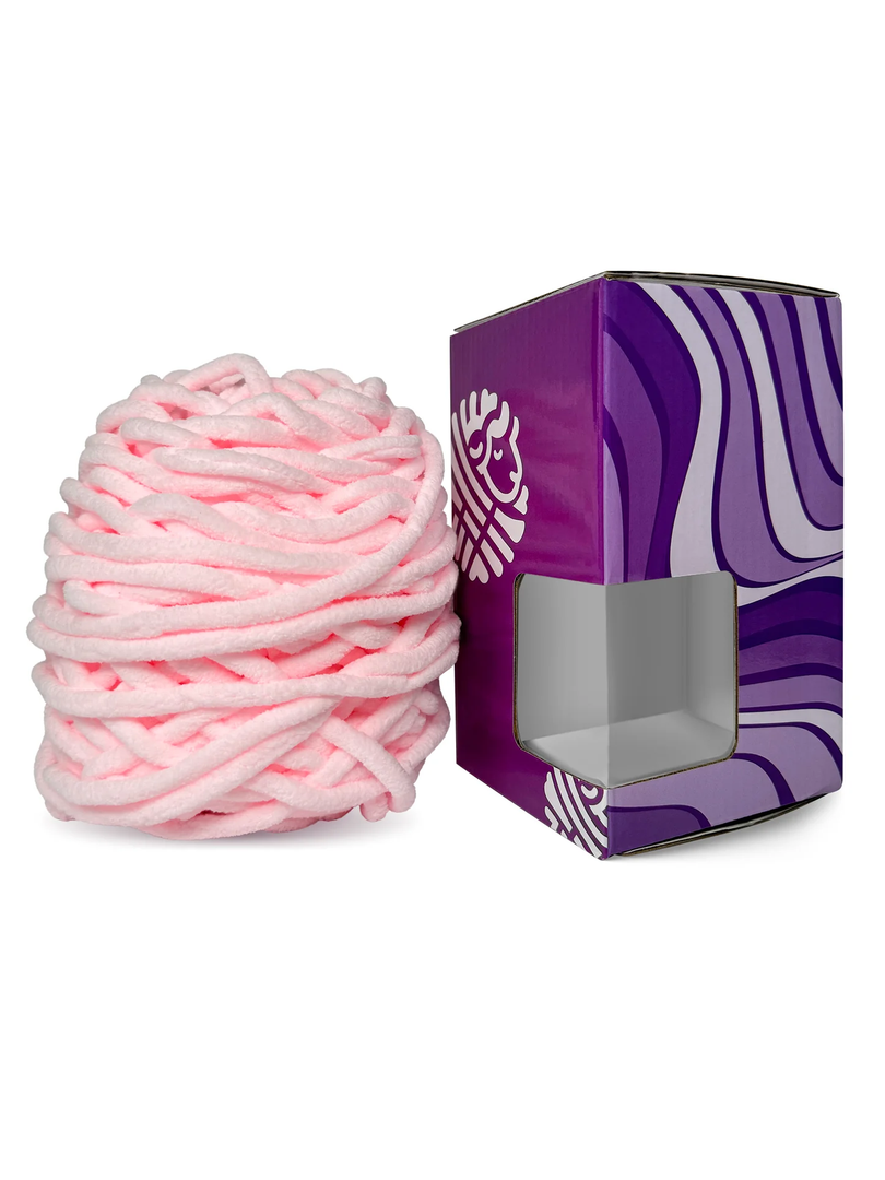 Craftytop™ Chenille Yarn – Plush, Fluffy, and Ultra-Soft for Every Project