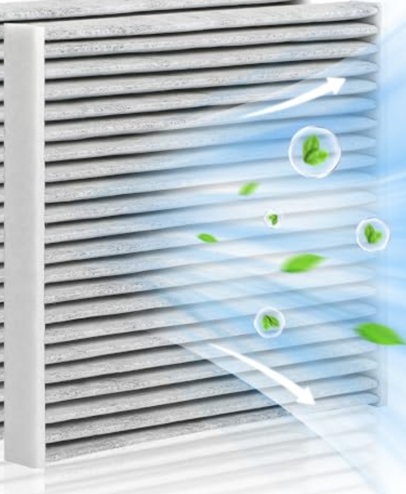 VEPAGOO CF12150 Carbon Cabin Air Filter for Ford F150 F250 F350 F450 F550 Super Duty Expedition 2015 2016 2017 2018 2019 2020 2021 2022 F-150 F-250 F-350 F-450 F-550 Lincoln Navigator, 1 Piece