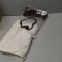 MIULEE 24x24 Inch Euro Sham Velvet Pillow Covers, Set of 2 Large Square Decorative Pillows -Cream White Super Soft for King Bed, Sofa, Couch, Accent Chairs with Hidden Zipper