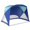 Beach Tent - Sun Shelter for Shade with UV Protection and Water-Resistant Coating for Sports Events and More with Carry Bag by Wakeman Outdoors (Blue)