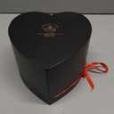 Preserved Roses Heart Shape Box Valentines Day Gifts for Her Mothers Day Forever Flowers (Red, 16 Roses)