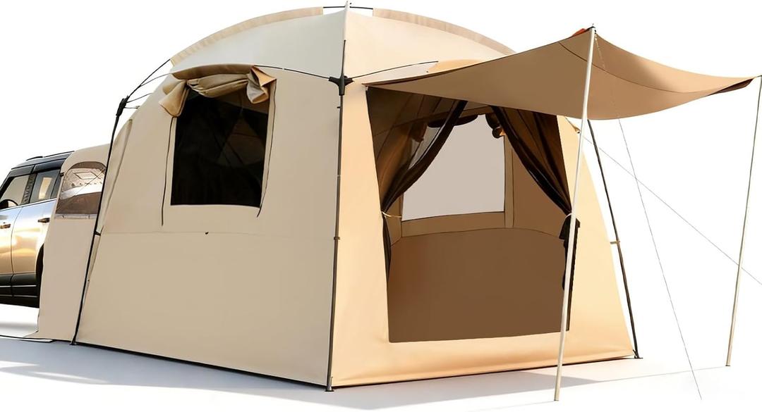 SUV Tent for Camping 6-8 Person with Ventilated Mesh, X-Large
