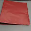 Avery Heavy-Duty View 3 Ring Binder, 1.5 Inch EZD Rings, Great for Portfolios, Office, School Notebooks, and More, 1 Red Binder (79171)