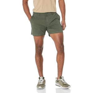 Amazon Essentials Men's Slim-Fit 5" Comfort Stretch Chino Shorts (Green), US 38