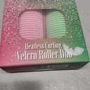 3 x WICKED Stain Ribbon Hair Rollers 3PK