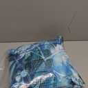 JSD Teal Blue Tropical Leaves Sheet Set Twin Size, 3 Piece Printed Microfiber Sheets Extra Deep Pocket Wrinkle Free