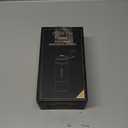 CIRCLE JOY Mini Manual Coffee Grinder with 40 External Adjustable Settings and Ceramic Conical Burr, Portable Stainless Steel Hand Coffee Grinder for Home and Travel (Silver)