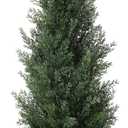 3FT Artificial Cedar Topiary Trees for Outdoors Potted Fake Cypress Tree Faux Evergreen Plants for Home Porch Decor