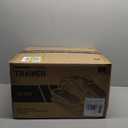 Under Desk Elliptical Machine,Electric Leg Exerciser for Seniors,12 Adjustable Speeds&12 Modes with Remote Control,Elastic Rope,Manual&Auto Mode for Home Office