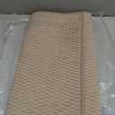 Bathroom Rugs Non Slip Washable, Super Absorbent Thin Bath Mat Small Quick Dry Low Pile Bathroom Rug, Beige 20"x30" (1'8" x 2'6" (Rectangular))