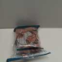 Ezprotekt 24 Pcs Square Chair Leg Floor Protectors with Felt, Silicone Felt Furniture Pads Cups for Hardwood Floor, Dining Table Leg Caps Covers No Scratches (L Fit: 1" to 1.4", Brown)