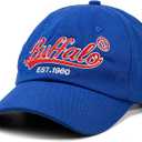 Vintage Embroidered Baseball Cap, Adjustable Dad Hat for Men and Women (One Size, Nn_buf)