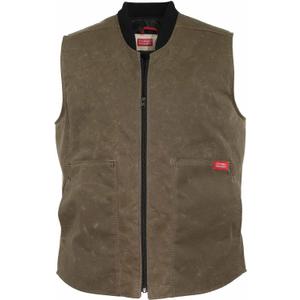 Stormy Kromer Mens Crew Vest, Dark Oak, XX-Large (Brown, XXL)