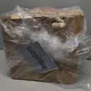 4 Pack 14 Inch Hanging Baskets for Plants Outdoor Large Flower Planters with Coco Liner for Outside Planting Watering Plant Pot Holder for Home Garden Porch Balcony Railings Decor