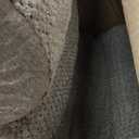 EHEYCIGA Curved Dog Stairs Ramp for High Beds, 5-Step Extra Wide Dog Steps for Small Dogs and Cats, Pet Stairs for High Bed Climbing, Non-Slip Balanced Pet Step Indoor, Camel