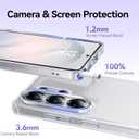 CASEKOO Pearl Glitter for Samsung Galaxy S26 Ultra Case [Patented Anti-Yellow] [16FT Military-Grade Protection] [Camera Guard] Slim Transparent Shockproof Case with Lanyard Hole for S26 Ultra 6.9''