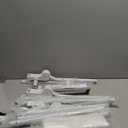 ComfyBumpy 1-Pack Bed Rail for Toddlers 55.5" L x 19.5" H | Toddler Bed Rails for Twin, Full, Queen & King Mattress Size | Swing Down Rail Guard | Mattress Side Rail for Kids | White