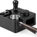 ShanSon Espresso Accessories Kit with Station,54mm Compact Espresso Tamper Set,Espresso Tamper, Distributor, Bottomless Portafilter, Dosing Funnel,Station