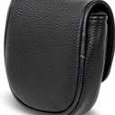 Craftsman Golf Leather Black Mallet Putter Headcover Head Cover Protector Case for LAB DF3 Center Shaft Putters Magnetic Closure