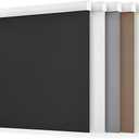 LazBlinds Cordless Roller Shades, Free-Stop Blackout Roller Blinds with Cassette Valance, Thermal Insulated UV Protection Waterproof, Roll Up Blinds for Windows (44'' W x 72'' H, White)